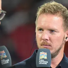 Julian Nagelsmann im Interview nach Spielen seiner bisherigen Trainerstationen.