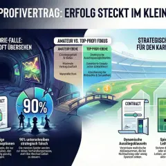 Der Vertrag zwischen Verein und Spieler: Ein Blick auf die Klauseln, die über Erfolg oder Misserfolg entscheiden.