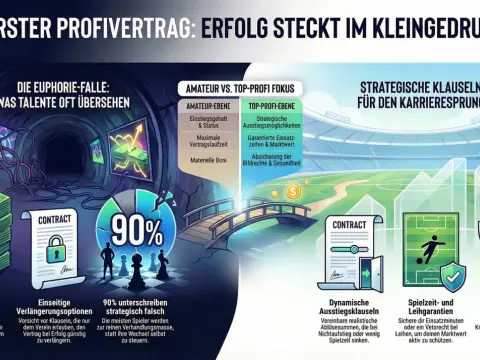 Spielervertrag Fußball - Was wirklich zählt vor der Unterschrift?